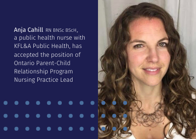 Announcement: Ontario Parent-Child Relationship Program Nursing Practice Lead